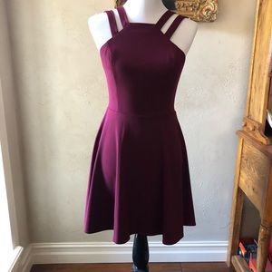 Juniors B Darlin Burgundy Semi-formal Dress